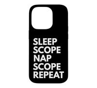 Chef de Projet Sleep Nap Scope Repeat Lover Coque pour iPhone 14 Pro
