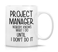 Chef De Projet Tasses À Thé Mignonne Mug Céramique Mug À Café Pour Travail Maison Bureau 330Ml