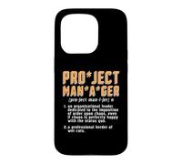 Chef de Projet Un gestionnaire organisationnel Gestion de Projet Coque pour iPhone 15 Pro