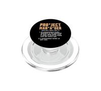 Chef de Projet Un gestionnaire organisationnel Gestion de Projet PopSockets PopGrip pour MagSafe