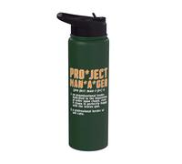 Chef de projet Un gestionnaire organisationnel Gestion de projet Stainless Steel Insulated Water Bottle