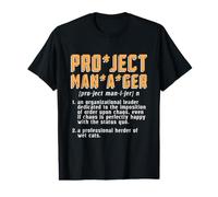 Chef de Projet Un gestionnaire organisationnel Gestion de Projet T-Shirt Graphique avec Valeur
