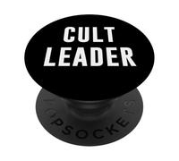 Chef de secte drôle PopSockets PopGrip Adhésif