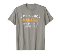 Chef d'équipe métier Humour Meilleur Manager T-Shirt