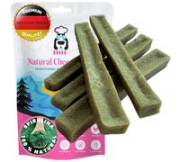 Chef Dog Fromage à mâcher pour chiens XS/S avec spiruline et racine de chicorée prébiotique - Os de fromage sans gluten - Bâtons de fromage pour chiens sans additifs - La recette du fromage à mâcher