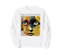 Chef-d'œuvre de complexité AI Art Esthétique Cadeau Sweatshirt