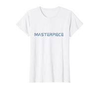 Chef-d'œuvre T-Shirt Graphique avec Valeur, Femme, Blanc, XL