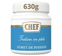 CHEF - Fumet de Poisson Premium - à Base d'Extrait de Poisson Blanc - 630g
