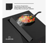 Chef-Fusion Prime Down Air System | 2-en-1 | table à induction + hotte aspirante | puissant A