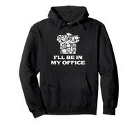 Chef I'll Be in My Office Humour Kitchen Tools Design Sweat à Capuche