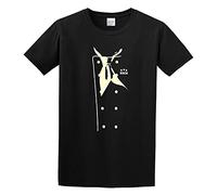 Chef Jacket T-Shirt Graphic Top Printed Tee Shirt for Men Black M