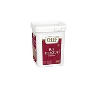 CHEF Jus de Bœuf 600 g | Base Culinaire Concentrée pour Sauces, Viandes & Plats Mijotés