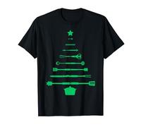 Chef Kitchen Cook Traiteur Sapin de Noël moche Pull de Noël T-Shirt