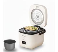 Chef o Matic Cooker - Cuiseur à Riz Électrique 1,2L - Multicuiseur Compact avec Fonction Maintien au Chaud et Arrêt Automatique - Cuisson Vapeur Rapide, Cuve Antiadhésive Amovible