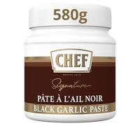 CHEF - Pâte à l'Ail Noir pour Viande ou Poisson - Pot de 580g