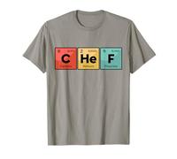 Chef Periodic Table Of Elements Funny Cook Cooking Culinary T-Shirt
