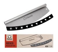 Chef Pomodoro Couteau à Pizza en Inox, 40,5 cm, avec Housse