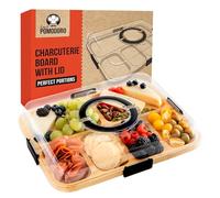 Chef Pomodoro Plateau à Charcuterie avec Couvercle, 36,7 cm, Rectangulaire