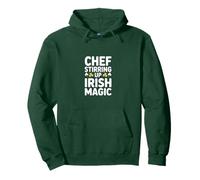 Chef remuant la Magie Irlandaise de la Saint-Patrick Sweat à Capuche
