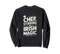 Chef remuant la Magie Irlandaise de la Saint-Patrick Sweatshirt