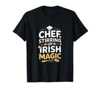 Chef remuant la Magie Irlandaise de la Saint-Patrick T-Shirt