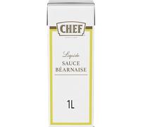 CHEF - Sauce Béarnaise Liquide - Sauce, Fonds et Fumet - Brique de 1L