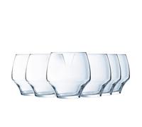 Chef & Sommelier - Collection Open Up - 6 verres bas 38 cl en Cristallin - Modernes et Elégants - Fabriqués en France - Emballage renforcé