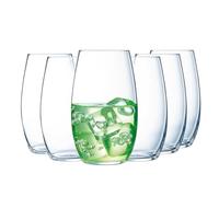 Chef & Sommelier - Collection Primary - 6 gobelets 40 n Cristallin - Moderne et élégant verre à eau et à soda - Résistance hors norme - Transparence absolue Q6356