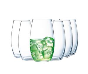 Chef & Sommelier - Collection Primary - 6 gobelets 40 n Cristallin - Moderne et élégant verre à eau et à soda - Résistance hors norme - Transparence absolue Q6356