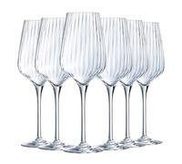 Chef&Sommelier - Collection Symétrie - 6 Verres à pied 55 cl - Fabriqués en France - Emballage renforcé