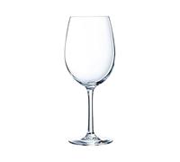 Chef&Sommelier - Lot de 6 Verres à Pied Cabernet Tulipe en Cristallin - Verres de Dégustation Sobres et Élégants - Résistance Hors Norme - Transparence Absolue - Verres à Vins et Cocktails de 58 cl
