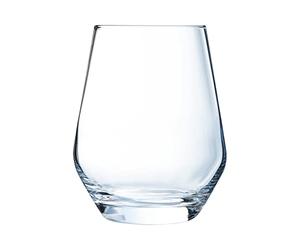 Chef & Sommelier Verre à Eau Lima 38 cl Lot de 6 | Cristallin sans plomb, gobelet pour jus, soda et whisky, compatible lave-vaisselle, fabriqué en France