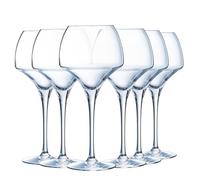 Chef & Sommelier Verre à Vin Open Up 55 cl Lot de 6 | Cristallin Krysta ultra résistant, verre à pied pour dégustation, compatible lave-vaisselle, fabriqué en France