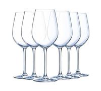 Chef & Sommelier Verre à Vin Sequence 44 cl Lot de 6 | Cristallin Krysta ultra résistant, verre à pied pour dégustation et service du vin, compatible lave-vaisselle