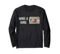 Chef Wake and Bake Chicken Roast Kitchen Humour Graphic Art Manche Longue