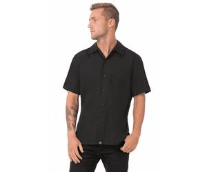 Chef Works A913-L Cool Vent Chefs Chemise de chef Noir Taille L