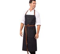 Chef Works AB036-IBL-0 Memphis Tablier Bleu indigo