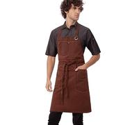 Chef Works ABAQ054RUS0 Tablier de travail unisexe Rouille Taille unique