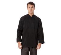 Chef Works B648-xl Calgary Cool Vent Unisexe Veste de cuisine, XL, Noir