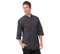 Chef Works B867-s Unisexe Brighton Veste de cuisine, profonde, petite, gris