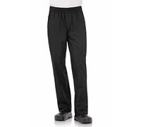 Chef Works Bblw Basic pour homme Baggy léger Chef Pantalon, BBLW-BLK-XL