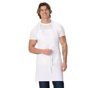 Chef Works Bib Apron Tablier à bavette, Blanc, Taille Unique Mixte
