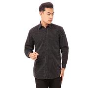 Chef Works Chemise boutonnée pour Homme, S, Gris Anthracite., 1