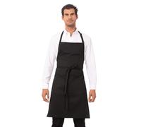 Chef Works F8 Tablier de boucher Noir