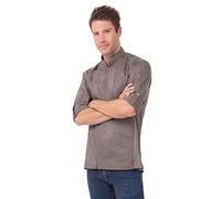 Chef Works Hartford Chef Coat Veste, Graphite Gray, XXXL Homme