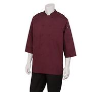 Chef Works - JLCL-BER-2XL - Veste de cuisine basique - Manches 3/4, JLCL-MER-3XL