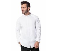 Chef Works Manteau de chef Tulum pour homme, blanc, 3X-Large