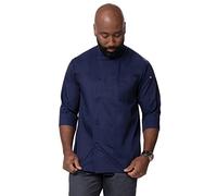 Chef Works Morocco Chef Coat Manteau de Cuisine, Bleu Marine, L Homme
