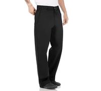 Chef Works - PNS fines rayures Pantalon de la série professionnelle, noir, XXXL