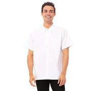 Chef Works SHYK-WHT White Utility Cook Shirt, Size S by